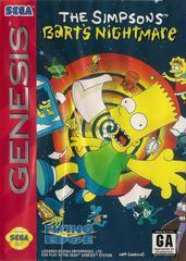 Sega Genesis Simpsons Bart's Nightmare [Loose Game/System/Item]